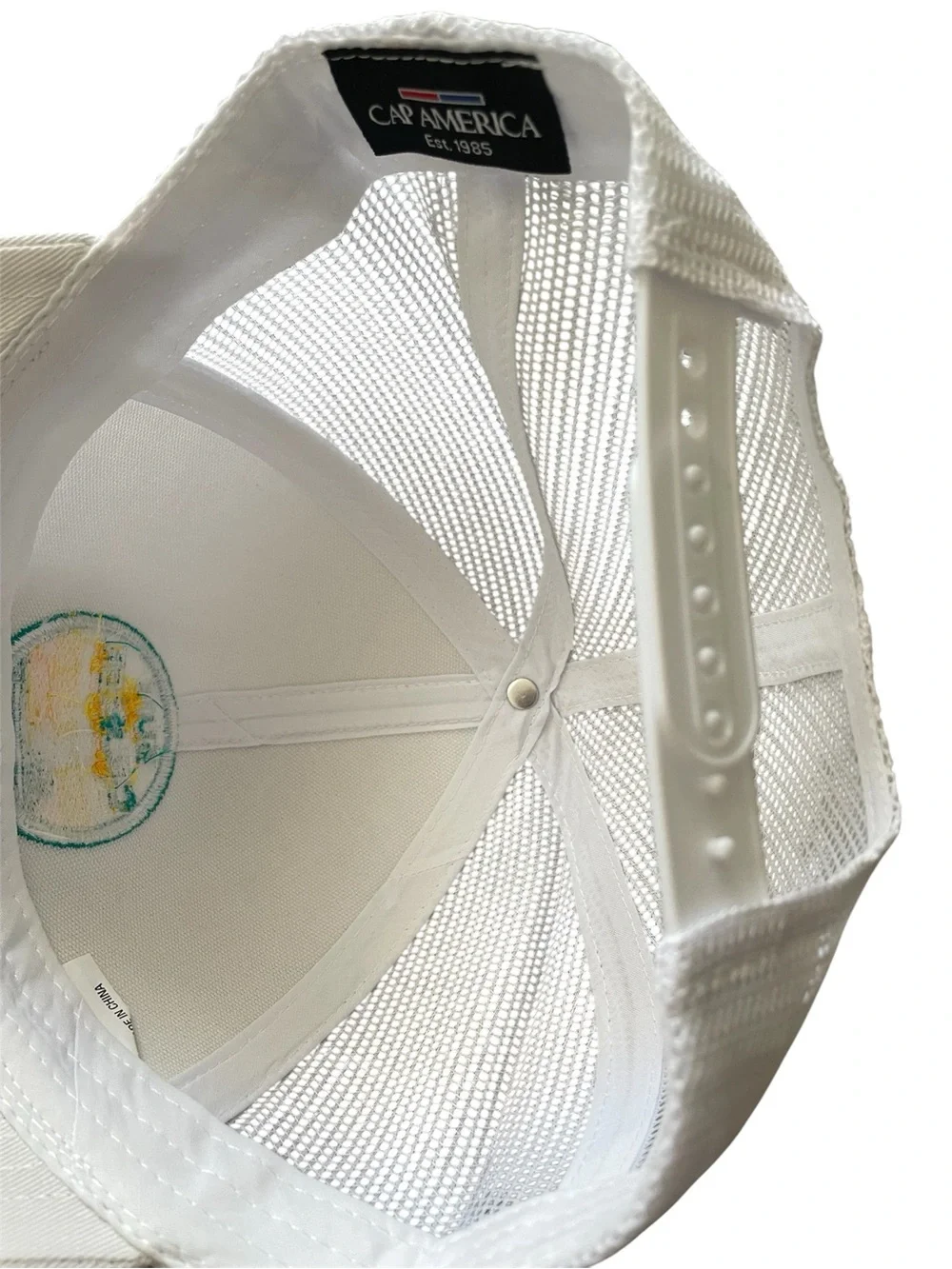 Sun Cruiser White Unisex SnapBack Hat